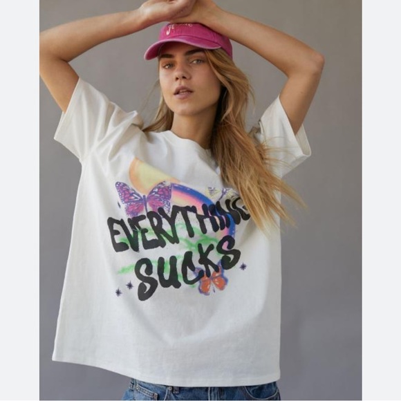 Urban Outfitters Tops - NWT Oversized Urban Outffiters Graphic XL/XXL